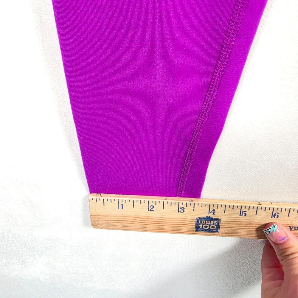 Lululemon Wunder Under Leggings Women's 4 Tender Violet High Rise Full On Luon